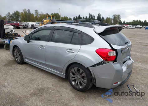 2013 Subaru Impreza 2.0I Sport Limited из США, поврежденный, VIN JF1GPAU63D2892808